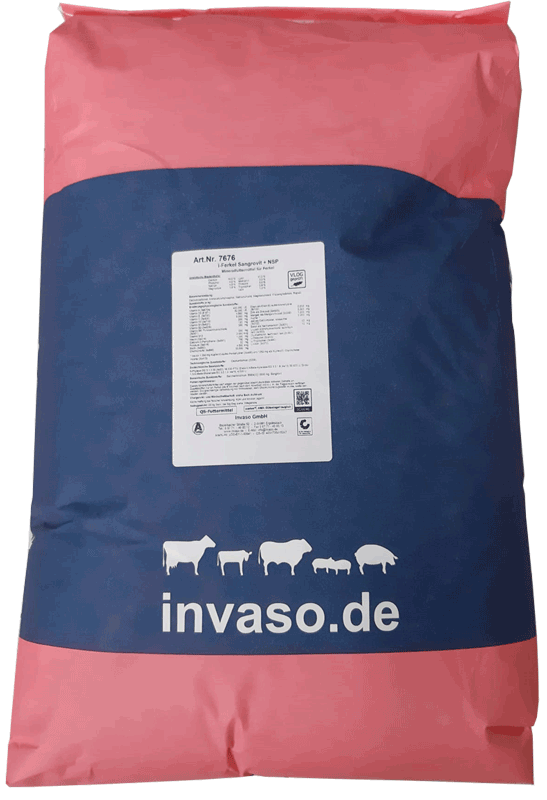 Invaso Mineralfutter 7526 für Mastschweine, Anfangsmast, N-P-reduziert
