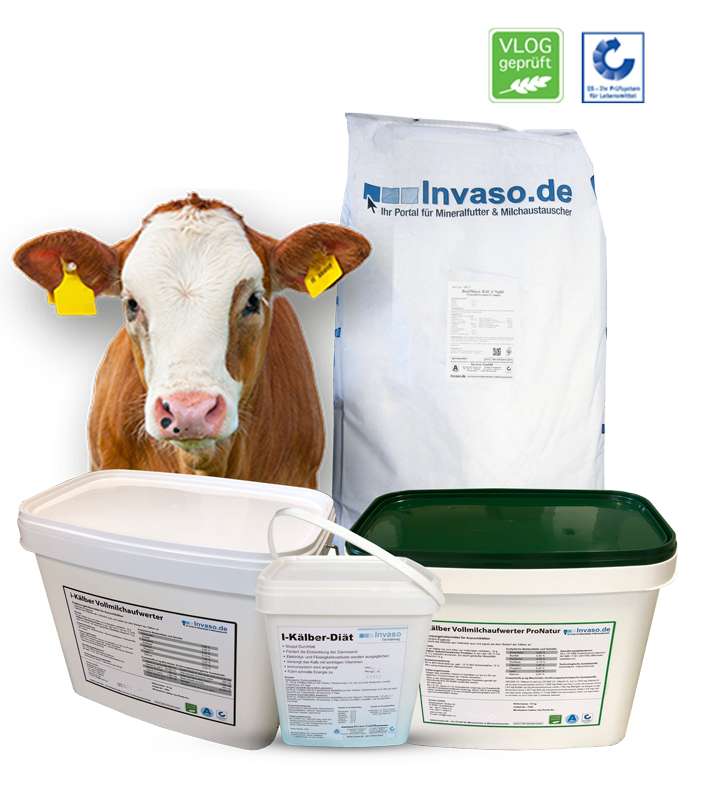 Neue Gebindevarianten bei Kälber-Diät und Vollmilchaufwerter bestellbar title=